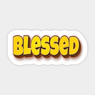 Blessed Sticker